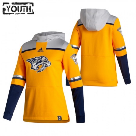Kinder Eishockey Nashville Predators Blank 2020-21 Reverse Retro Pullover Hooded Sweatshirt